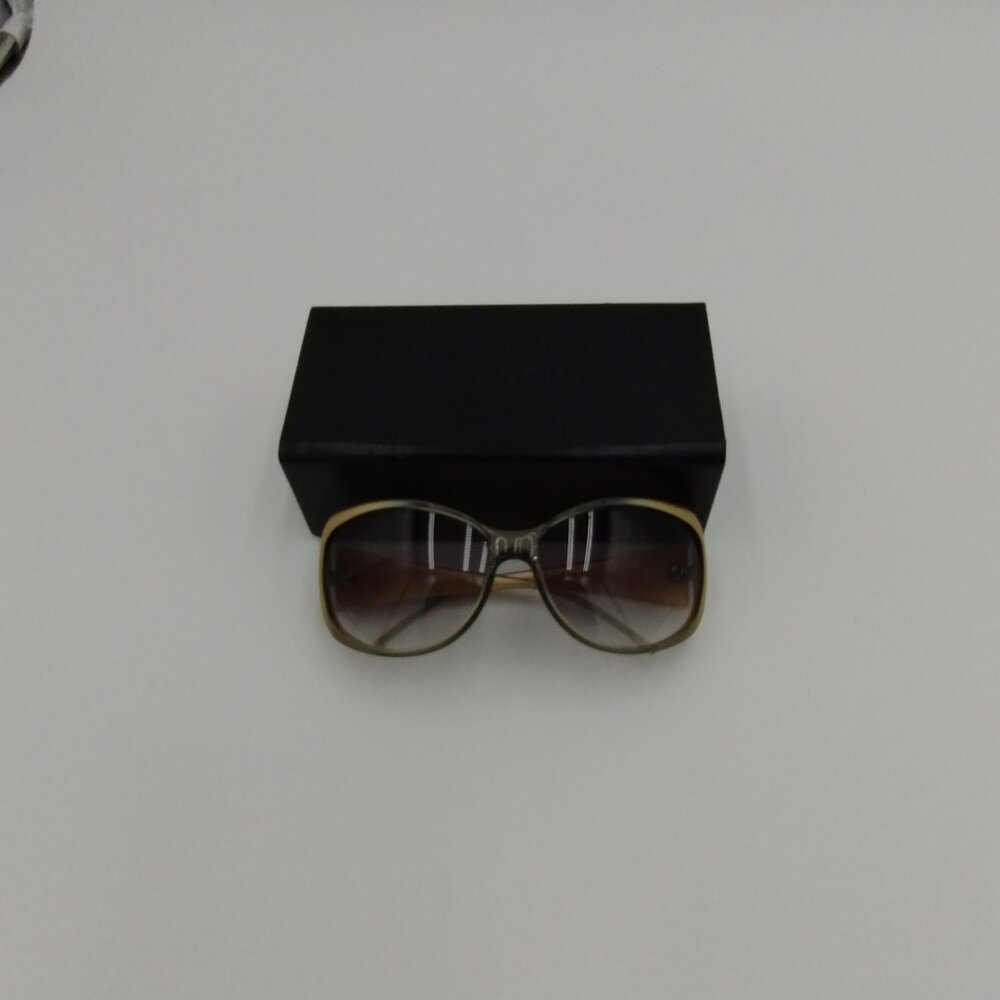 Givenchy SGV 722 Gold/Black Sunglasses